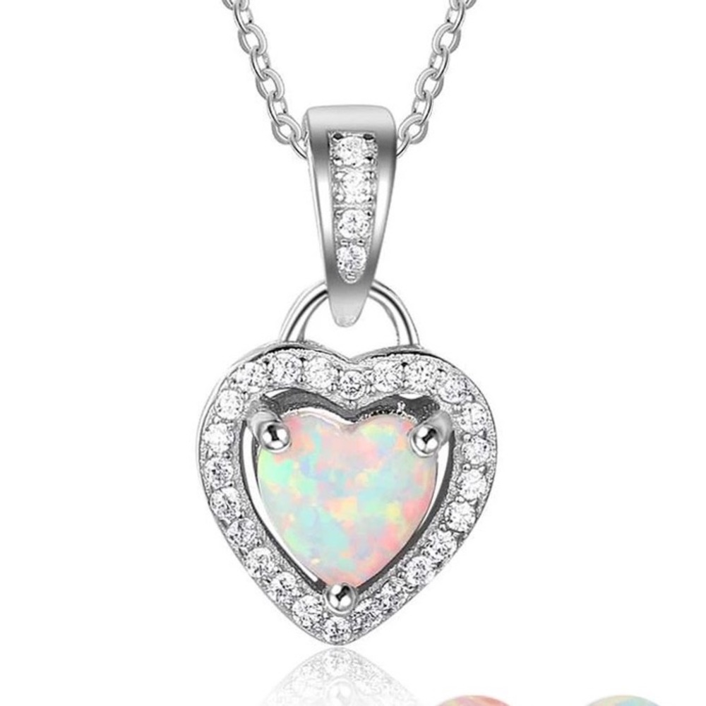 A New S925 Heart Necklace - Picture 1 of 5